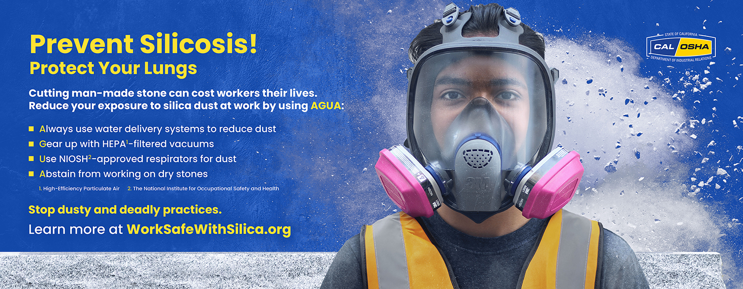 Prevent silicosis poster.